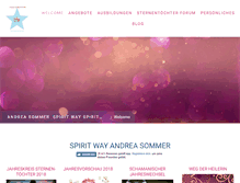 Tablet Screenshot of andrea-sommer.com